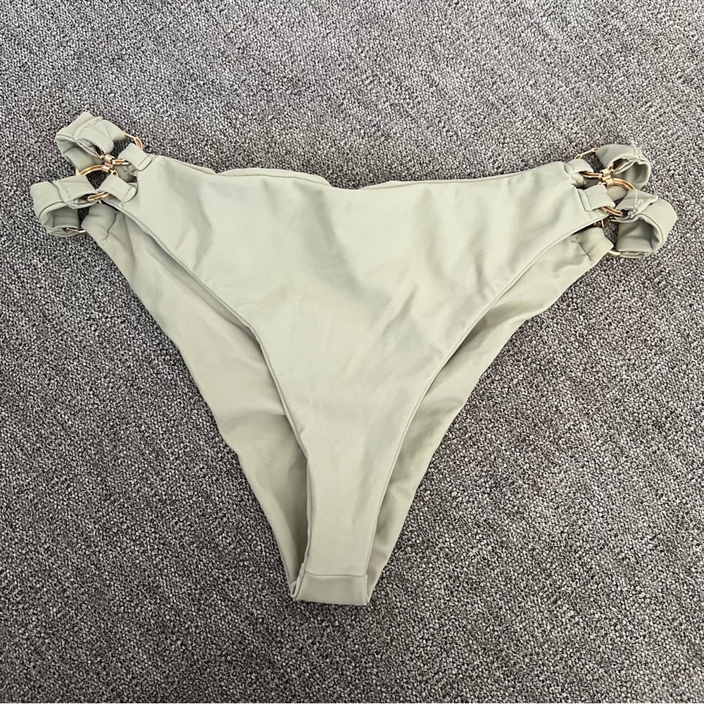 Kittenish swim green tea bottoms